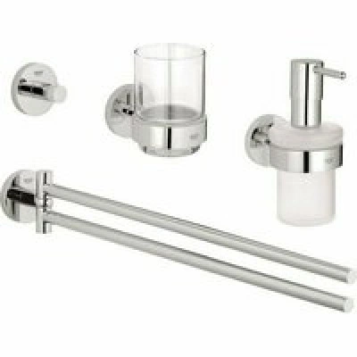 Набор аксессуаров GROHE Essentials New 4 в 1, хром (40846001)