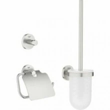 Набор аксессуаров GROHE Essentials (3 предмета), суперсталь (40407DC1)