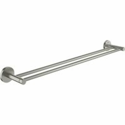 Держатель для полотенца GROHE Essentials 600 мм, двойной, суперсталь (40802DC1) Держатель для полотенца GROHE Essentials 600 мм, двойной, суперсталь (40802DC1)