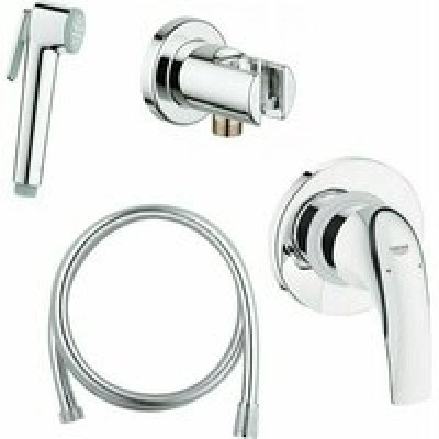 Готовый комплект для гигиенического душа скрытого монтажа GROHE BauCurve, хром (NH0002) Готовый комплект для гигиенического душа скрытого монтажа GROHE BauCurve, хром (NH0002)