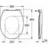 Сиденье для унитаза с микролифтом GROHE Bau Ceramic, альпин-белый (39493000) Сиденье для унитаза с микролифтом GROHE Bau Ceramic, альпин-белый (39493000)