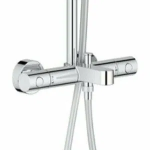 Душевая система GROHE Euphoria с термостатом для ванны, хром (26243000) Душевая система GROHE Euphoria с термостатом для ванны, хром (26243000)