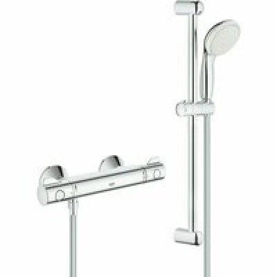 Термостат для душа GROHE Grohtherm 800 с душевым гарнитуром, хром (34565001) Термостат для душа GROHE Grohtherm 800 с душевым гарнитуром, хром (34565001)