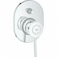 Смеситель для ванны GROHE BauClassic в комплекте с монтажной частью, хром (29047000)