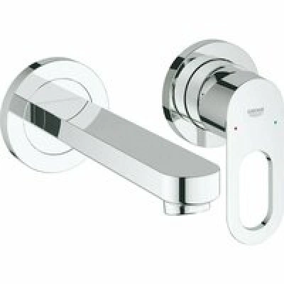 Смеситель для раковины GROHE BauLoop в комплекте с монтажной частью, хром (20289000)