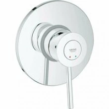 Смеситель для душа GROHE BauClassic в комплекте с монтажной частью, хром (29048000)