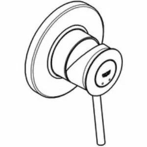 Смеситель для душа GROHE BauClassic в комплекте с монтажной частью, хром (29048000) Смеситель для душа GROHE BauClassic в комплекте с монтажной частью, хром (29048000)