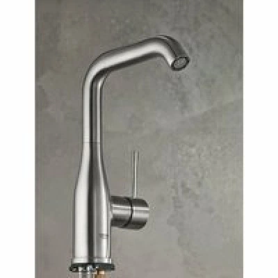 Смеситель для раковины GROHE Essence с донным клапаном, L-Size, суперсталь (32628DC1) Смеситель для раковины GROHE Essence с донным клапаном, L-Size, суперсталь (32628DC1)