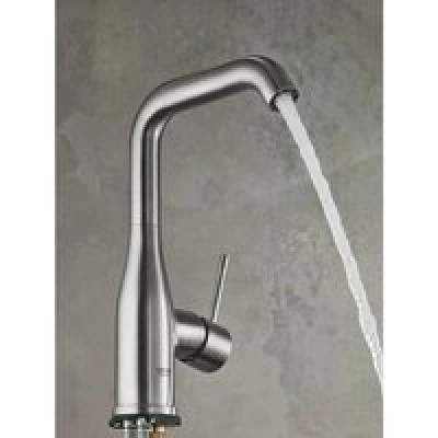 Смеситель для раковины GROHE Essence с донным клапаном, L-Size, суперсталь (32628DC1) Смеситель для раковины GROHE Essence с донным клапаном, L-Size, суперсталь (32628DC1)