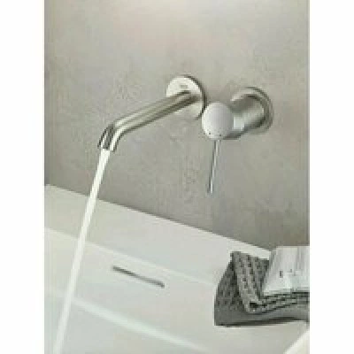 Внешняя часть смесителя для раковины GROHE Essence на 2 отверстия, M-Size, суперсталь (19408DC1) Внешняя часть смесителя для раковины GROHE Essence на 2 отверстия, M-Size, суперсталь (19408DC1)