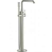 Внешняя часть смесителя для ванны GROHE Essence напольного монтажа, суперсталь (23491DC1)
