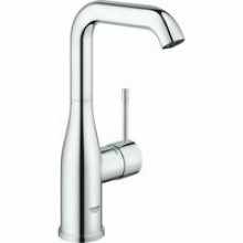 Смеситель для раковины GROHE Essence с нажимным донным клапаном, L-Size, хром (23799001)