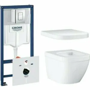 Готовый набор для туалета GROHE Euro Ceramic (NW0018) Готовый набор для туалета GROHE Euro Ceramic (NW0018)