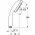 Ручной душ GROHE Tempesta 100, 2 режима, хром/серый (27597001) Ручной душ GROHE Tempesta 100, 2 режима, хром/серый (27597001)