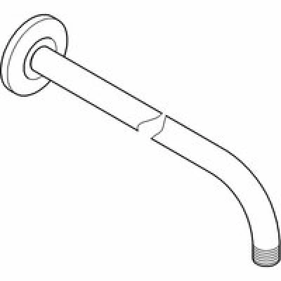 Душевой кронштейн GROHE New Tempesta, 400 мм, хром (27851000) Душевой кронштейн GROHE New Tempesta, 400 мм, хром (27851000)