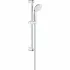 Душевой гарнитур GROHE Tempesta 100, 1 режим струи, душевая штанга 600 мм, 9,5 л/мин, хром (27853001) Душевой гарнитур GROHE Tempesta 100, 1 режим струи, душевая штанга 600 мм, 9,5 л/мин, хром (27853001)