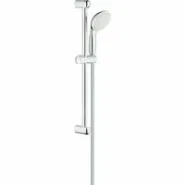Душевой гарнитур GROHE Tempesta 100, 1 режим струи, душевая штанга 600 мм, 9,5 л/мин, хром (27924001)