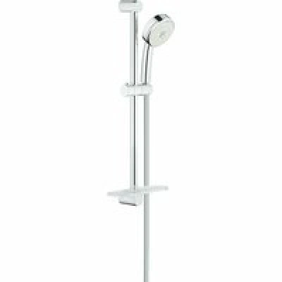 Душевой гарнитур GROHE Tempesta Cosmopolitan 100 с мыльницей, 3 режима струи, душевая штанга 600 мм, 9,5 л/мин, хром (27929002) Душевой гарнитур GROHE Tempesta Cosmopolitan 100 с мыльницей, 3 режима струи, душевая штанга 600 мм, 9,5 л/мин, хром (27929002)
