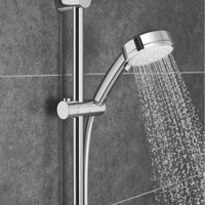 Душевой гарнитур GROHE Tempesta Cosmopolitan 100 с мыльницей, 3 режима струи, душевая штанга 600 мм, 9,5 л/мин, хром (27929002) Душевой гарнитур GROHE Tempesta Cosmopolitan 100 с мыльницей, 3 режима струи, душевая штанга 600 мм, 9,5 л/мин, хром (27929002)