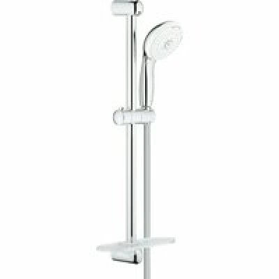 Душевой гарнитур GROHE New Tempesta 100 с мыльницей, 4 режима струи, душевая штанга 600 мм, 9,5 л/мин, хром (28593002) Душевой гарнитур GROHE New Tempesta 100 с мыльницей, 4 режима струи, душевая штанга 600 мм, 9,5 л/мин, хром (28593002)
