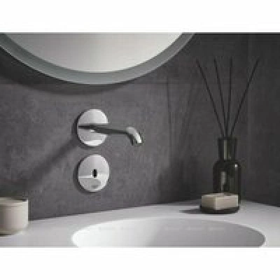 Внешняя часть крана для раковины GROHE Essence E инфракрасный, без функции смешивания, питание от сети 230V, хром (36447000) Внешняя часть крана для раковины GROHE Essence E инфракрасный, без функции смешивания, питание от сети 230V, хром (36447000)
