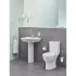 Унитаз напольный с бачком и сиденьем с микролифтом GROHE Bau Ceramic, альпин-белый (39346000) Унитаз напольный с бачком и сиденьем с микролифтом GROHE Bau Ceramic, альпин-белый (39346000)