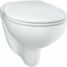 Унитаз подвесной с сиденьем с микролифтом GROHE Bau Ceramic, альпин-белый (39351000)
