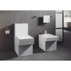 Унитаз GROHE Cube Ceramic напольный, альпин-белый (3948400H) Унитаз GROHE Cube Ceramic напольный, альпин-белый (3948400H)