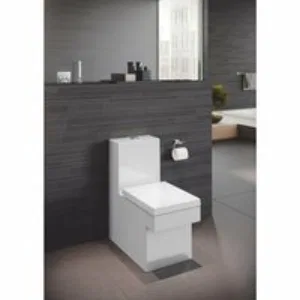 Унитаз GROHE Cube Ceramic напольный, альпин-белый (3948400H) Унитаз GROHE Cube Ceramic напольный, альпин-белый (3948400H)