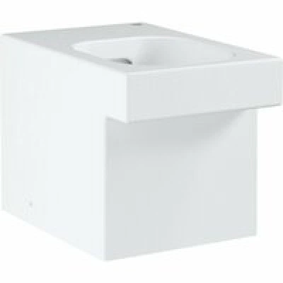 Унитаз GROHE Cube Ceramic напольный приставной, с покрытием PureGuard, альпин-белый (3948500H) Унитаз GROHE Cube Ceramic напольный приставной, с покрытием PureGuard, альпин-белый (3948500H)