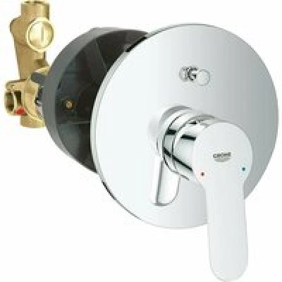 Смеситель для ванны GROHE BauEdge в комплекте с монтажной часть, хром (29079000) Смеситель для ванны GROHE BauEdge в комплекте с монтажной часть, хром (29079000)