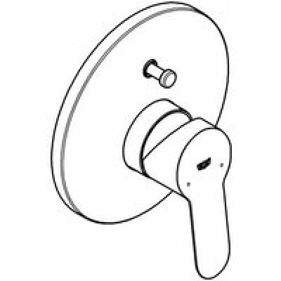 Смеситель для ванны GROHE BauEdge в комплекте с монтажной часть, хром (29079000) Смеситель для ванны GROHE BauEdge в комплекте с монтажной часть, хром (29079000)