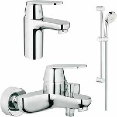 Готовый комплект для ванной комнаты GROHE Eurosmart Cosmopolitanс, хром (NB0002-2) Готовый комплект для ванной комнаты GROHE Eurosmart Cosmopolitanс, хром (NB0002-2)