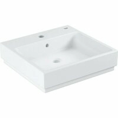 Раковина GROHE Cube Ceramic, подвесная 50 см, альпин-белый (3947400H) Раковина GROHE Cube Ceramic, подвесная 50 см, альпин-белый (3947400H)