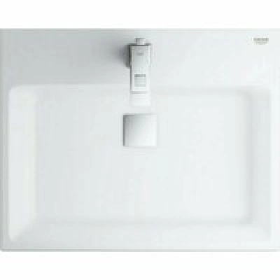 Раковина GROHE Cube Ceramic, подвесная 50 см, альпин-белый (3947400H) Раковина GROHE Cube Ceramic, подвесная 50 см, альпин-белый (3947400H)