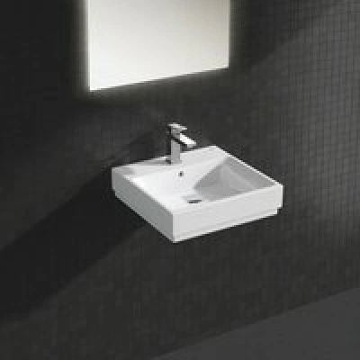 Раковина GROHE Cube Ceramic, подвесная 50 см, альпин-белый (3947400H) Раковина GROHE Cube Ceramic, подвесная 50 см, альпин-белый (3947400H)