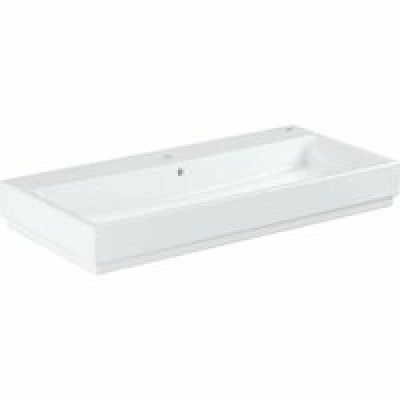 Раковина накладная GROHE Cube Ceramic 100 см, альпин-белый (3947500H) Раковина накладная GROHE Cube Ceramic 100 см, альпин-белый (3947500H)