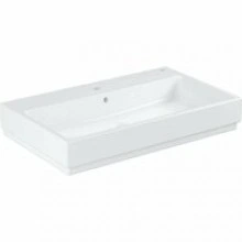 Раковина накладная GROHE Cube Ceramic 80 см, альпин-белый (3947600H)