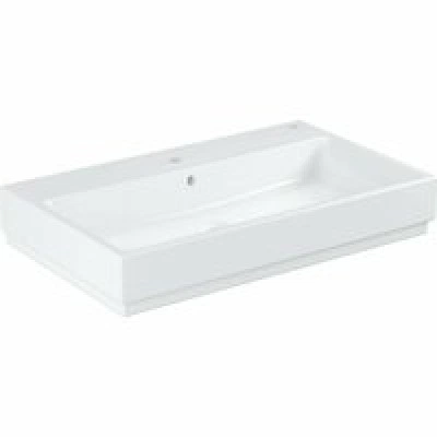 Раковина накладная GROHE Cube Ceramic 80 см, альпин-белый (3947600H) Раковина накладная GROHE Cube Ceramic 80 см, альпин-белый (3947600H)