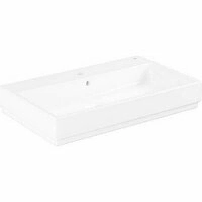 Раковина накладная GROHE Cube Ceramic 80 см, альпин-белый (3947600H) Раковина накладная GROHE Cube Ceramic 80 см, альпин-белый (3947600H)