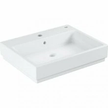 Раковина накладная GROHE Cube Ceramic 60 см, альпин-белый (3947700H)