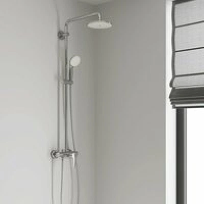 Душевая система GROHE New Tempesta 200 со смесителем для душа, хром (26244001) Душевая система GROHE New Tempesta 200 со смесителем для душа, хром (26244001)