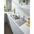 Мойка GROHE из нержавеющей стали с корзинчатым вентилем, оборачиваемая, K400, 60-S 97/50 1.5 (31567SD0) Мойка GROHE из нержавеющей стали с корзинчатым вентилем, оборачиваемая, K400, 60-S 97/50 1.5 (31567SD0)