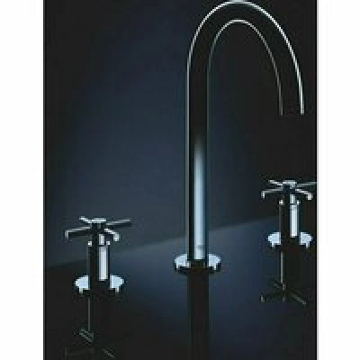 Смеситель для раковины GROHE Atrio двухвентильный на 3 отверстия, хром (20008003) Смеситель для раковины GROHE Atrio двухвентильный на 3 отверстия, хром (20008003)