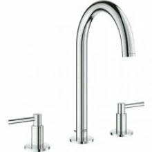 Смеситель для раковины GROHE Atrio двухвентильный на 3 отверстия, хром (20009003)