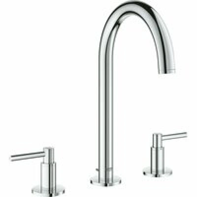 Смеситель для раковины GROHE Atrio двухвентильный на 3 отверстия, хром (20009003)