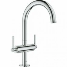 Смеситель для раковины GROHE Atrio двухвентильный, хром (21022003)