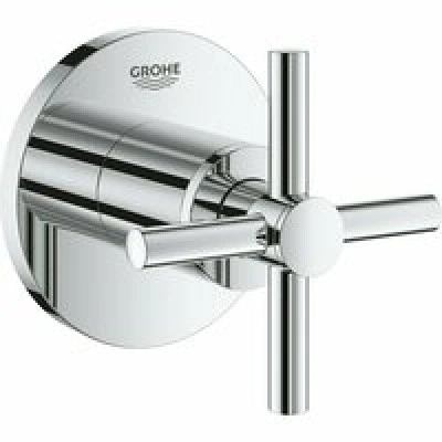 Внешняя часть вентиля GROHE Atrio, крестообразная ручка, хром (19069003) Внешняя часть вентиля GROHE Atrio, крестообразная ручка, хром (19069003)