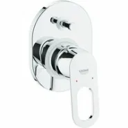 Смеситель для ванны GROHE BauLoop в комплекте с монтажной , хром (29041000)