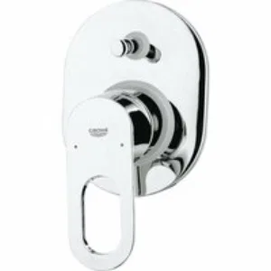Смеситель для ванны GROHE BauLoop в комплекте с монтажной , хром (29041000) Смеситель для ванны GROHE BauLoop в комплекте с монтажной , хром (29041000)